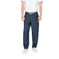 Pantalones de Algodón Replay Azules
