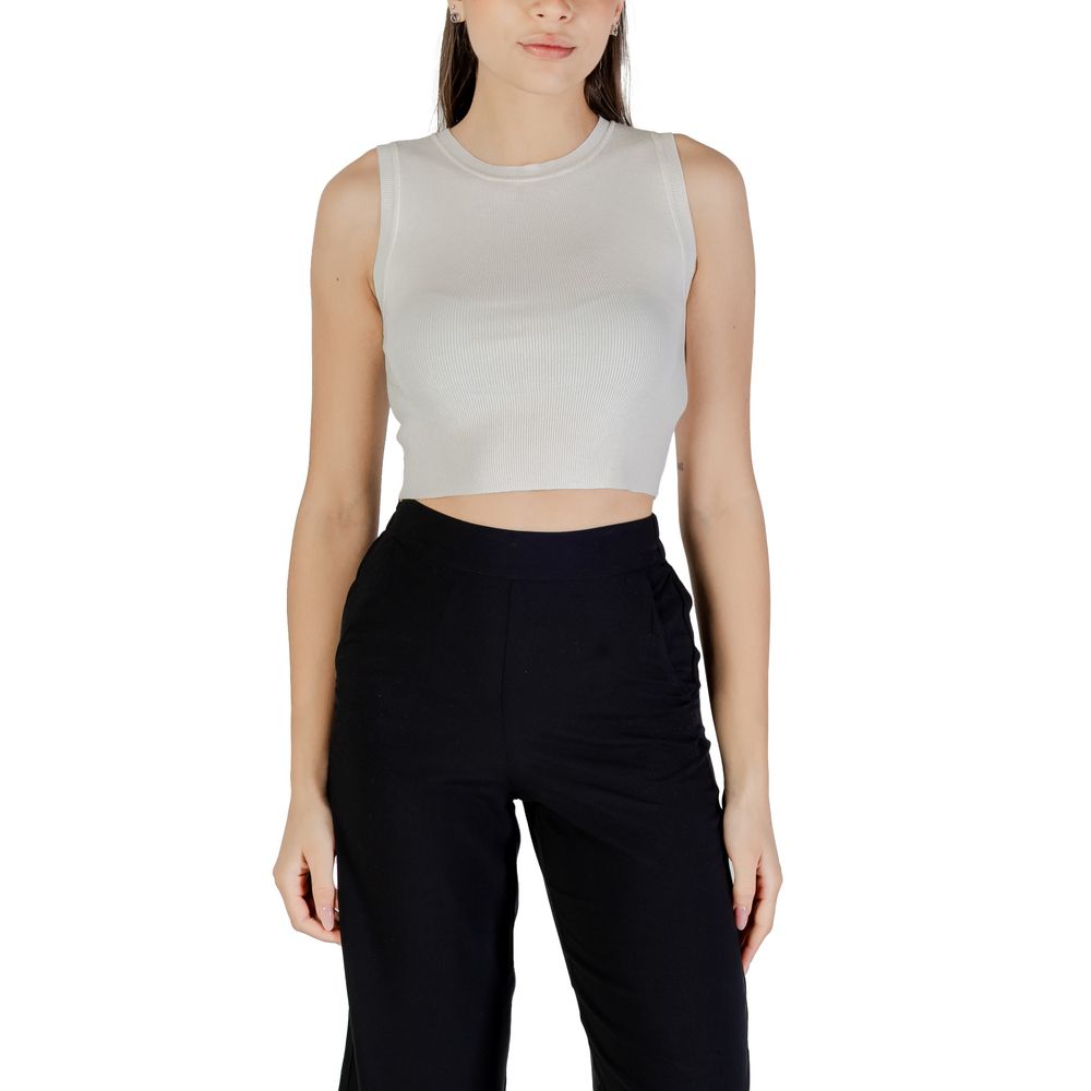 Jacqueline De Yong White Viscose Sweater