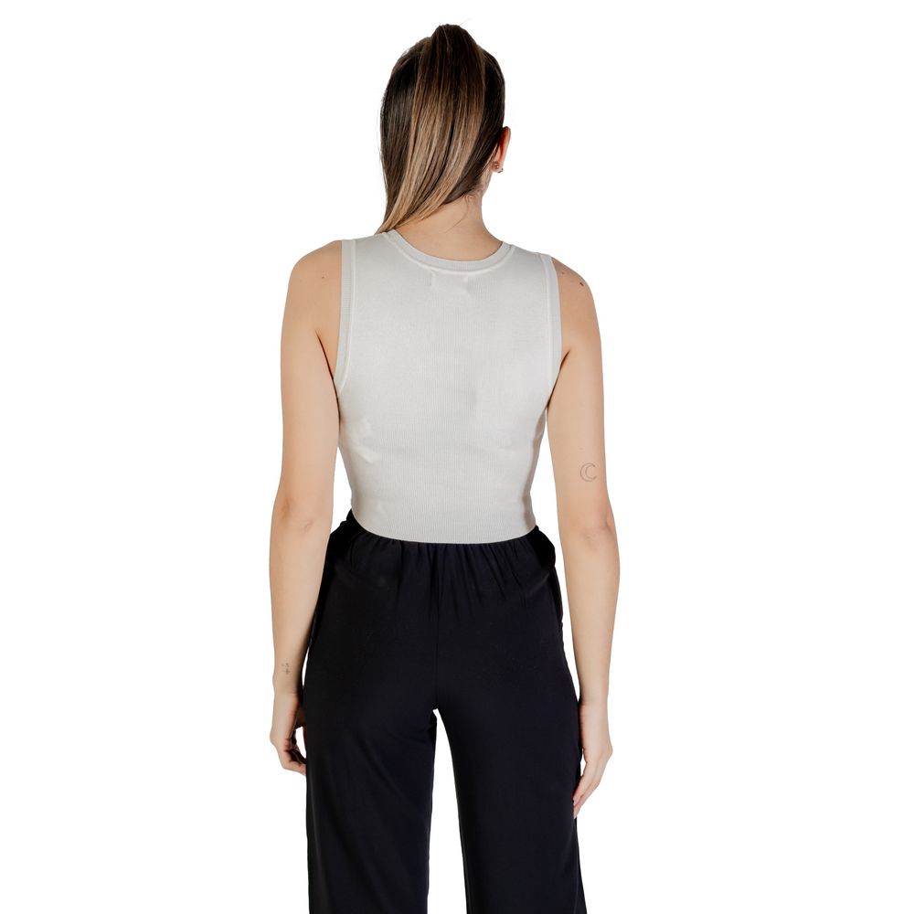 Jacqueline De Yong White Viscose Sweater