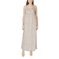 Only Beige Recycled Polyester Long