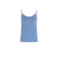 Morgan De Toi Blue Cotton Tank Top