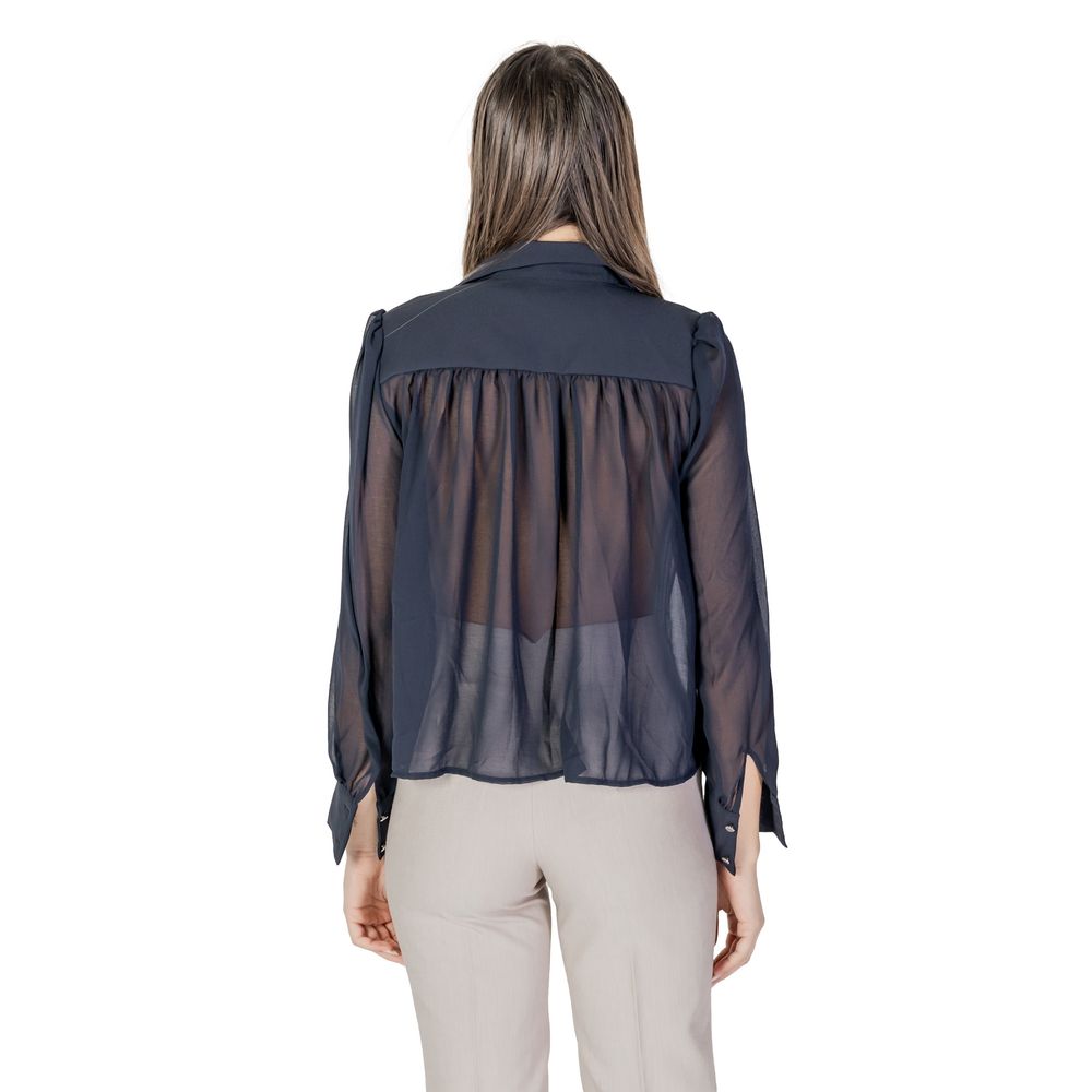 Morgan De Toi Blue Polyester Shirt