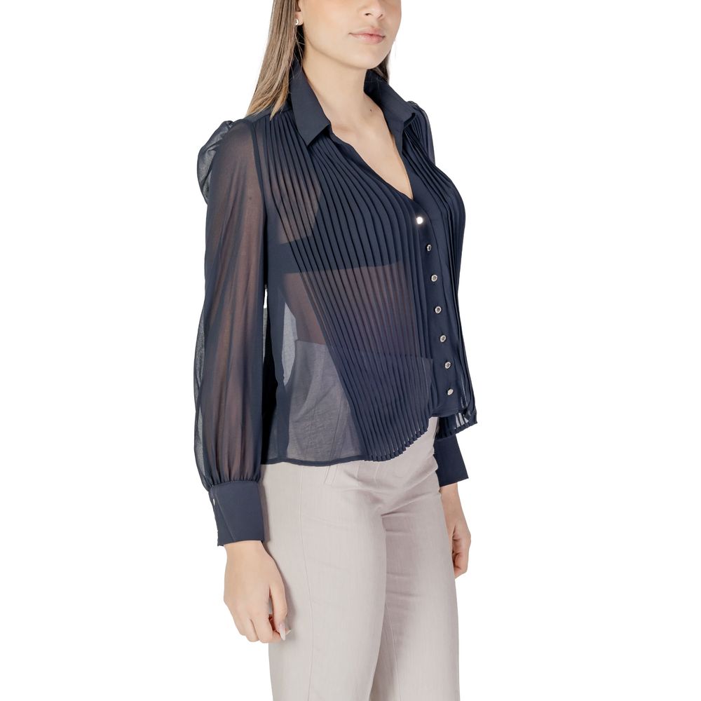 Morgan De Toi Blue Polyester Shirt