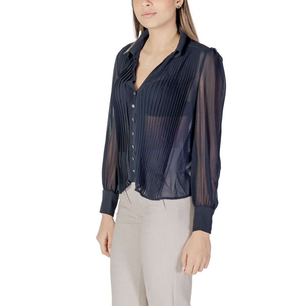 Morgan De Toi Blue Polyester Shirt