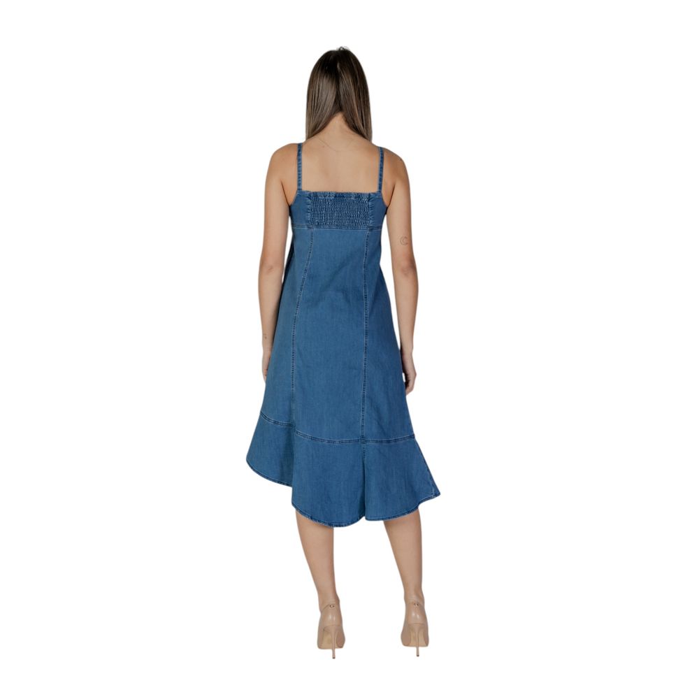 Desigual Blue Cotton Long