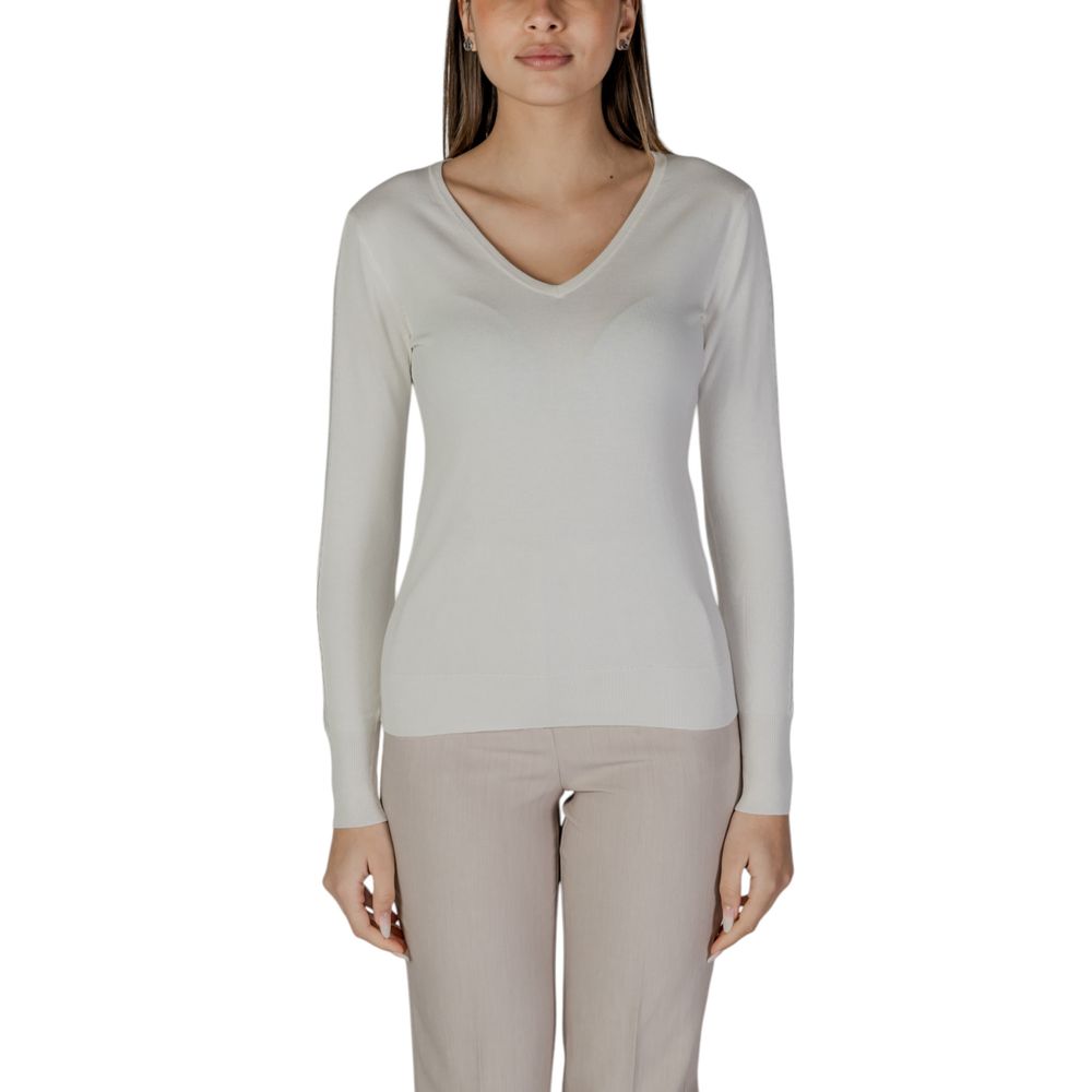 Street One Cream Viscose Long Sleeve