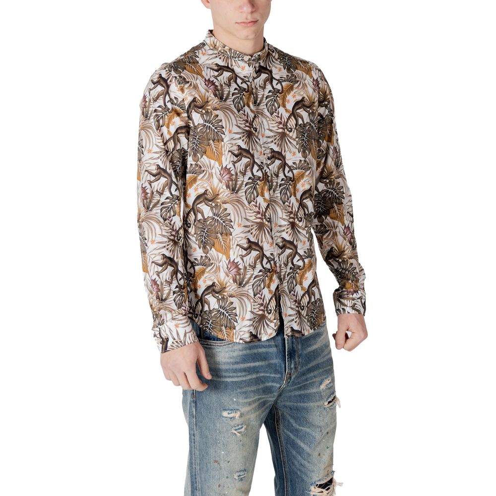 Gianni Lupo White Cotton Shirt