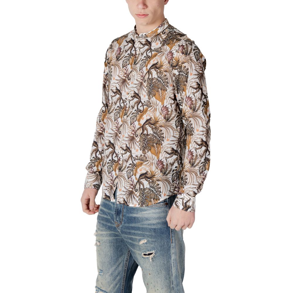 Gianni Lupo White Cotton Shirt