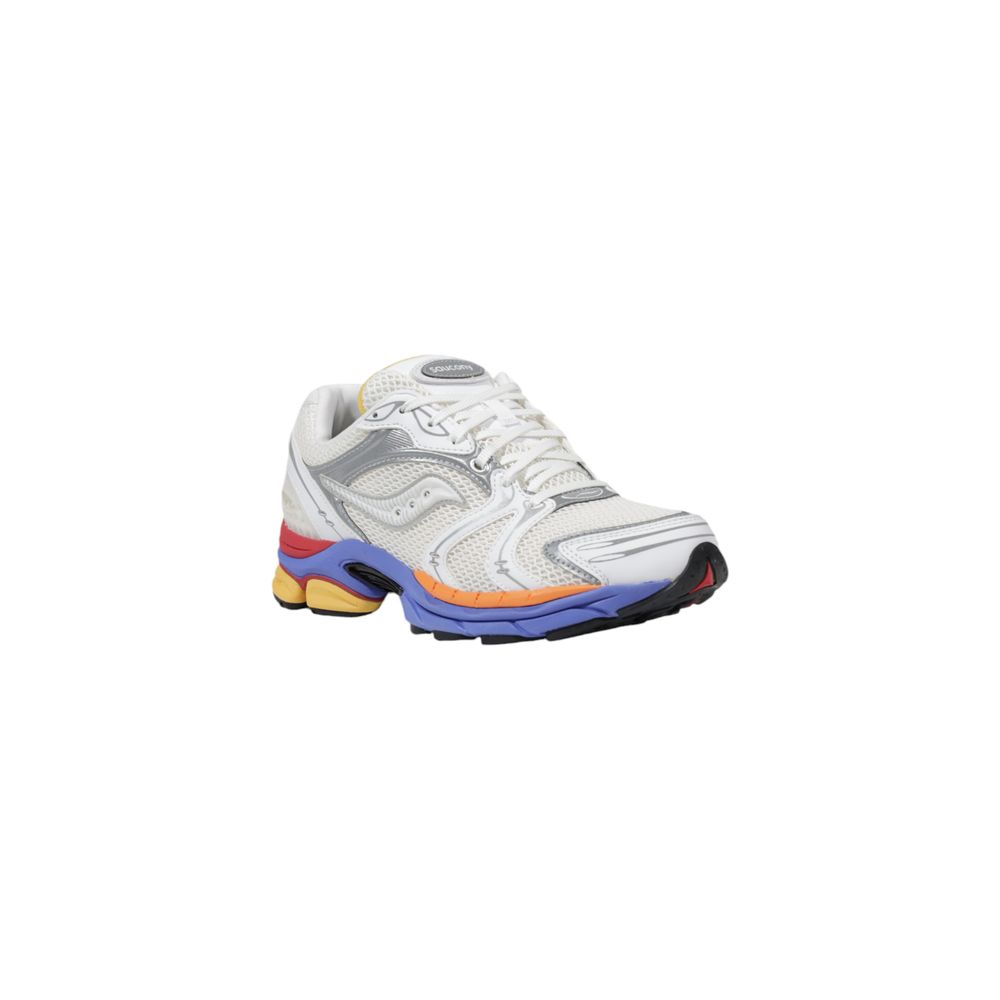 Saucony White Synthetic Sneaker