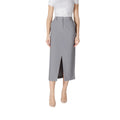 ICHI Gray Polyester Long
