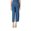 ICHI Blue Cotton Jeans Denim