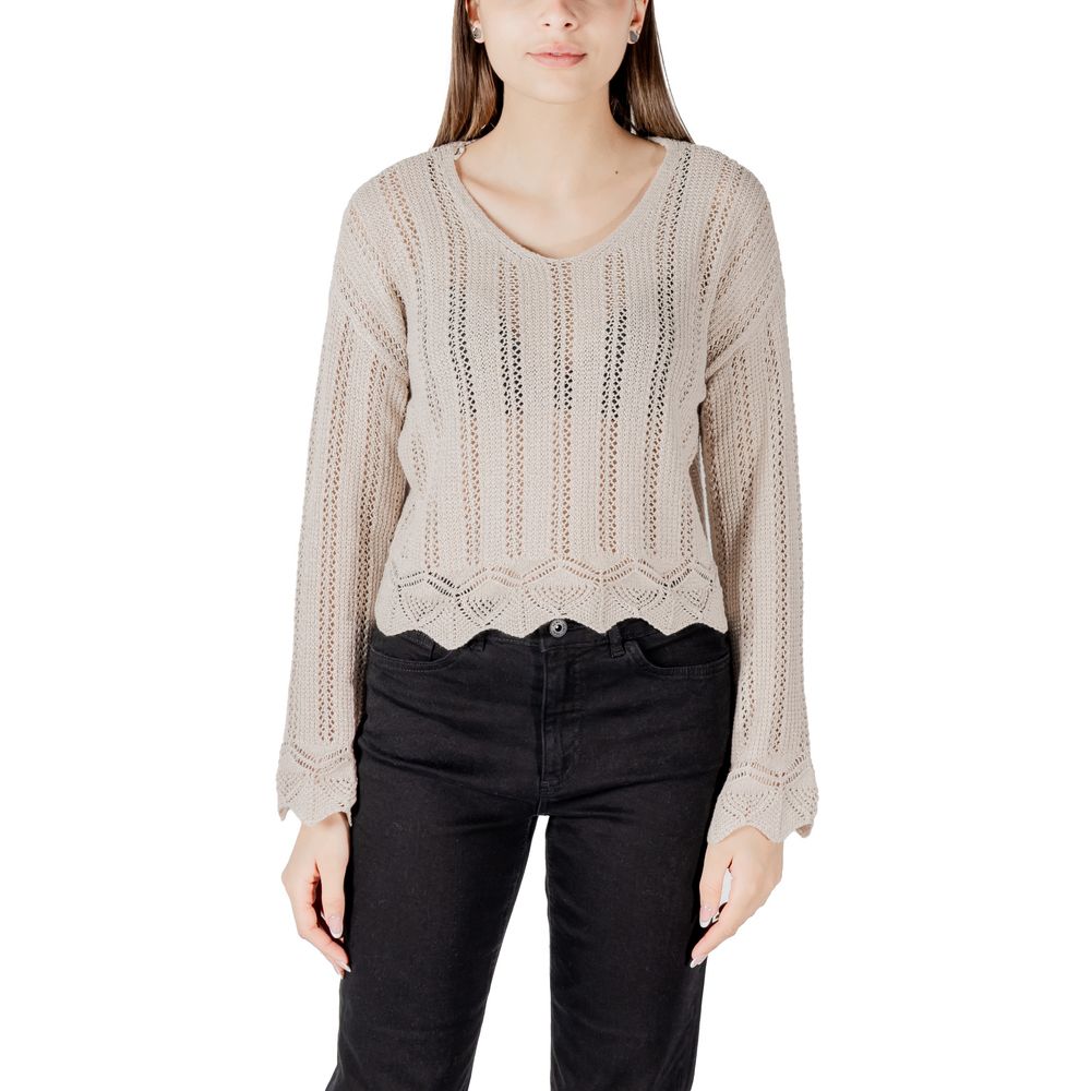 Only Beige Recycled Cotton Sportswear