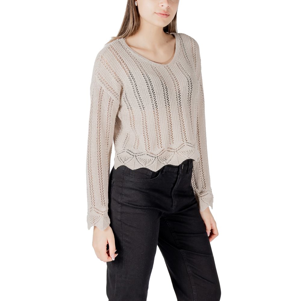 Only Beige Recycled Cotton Sportswear