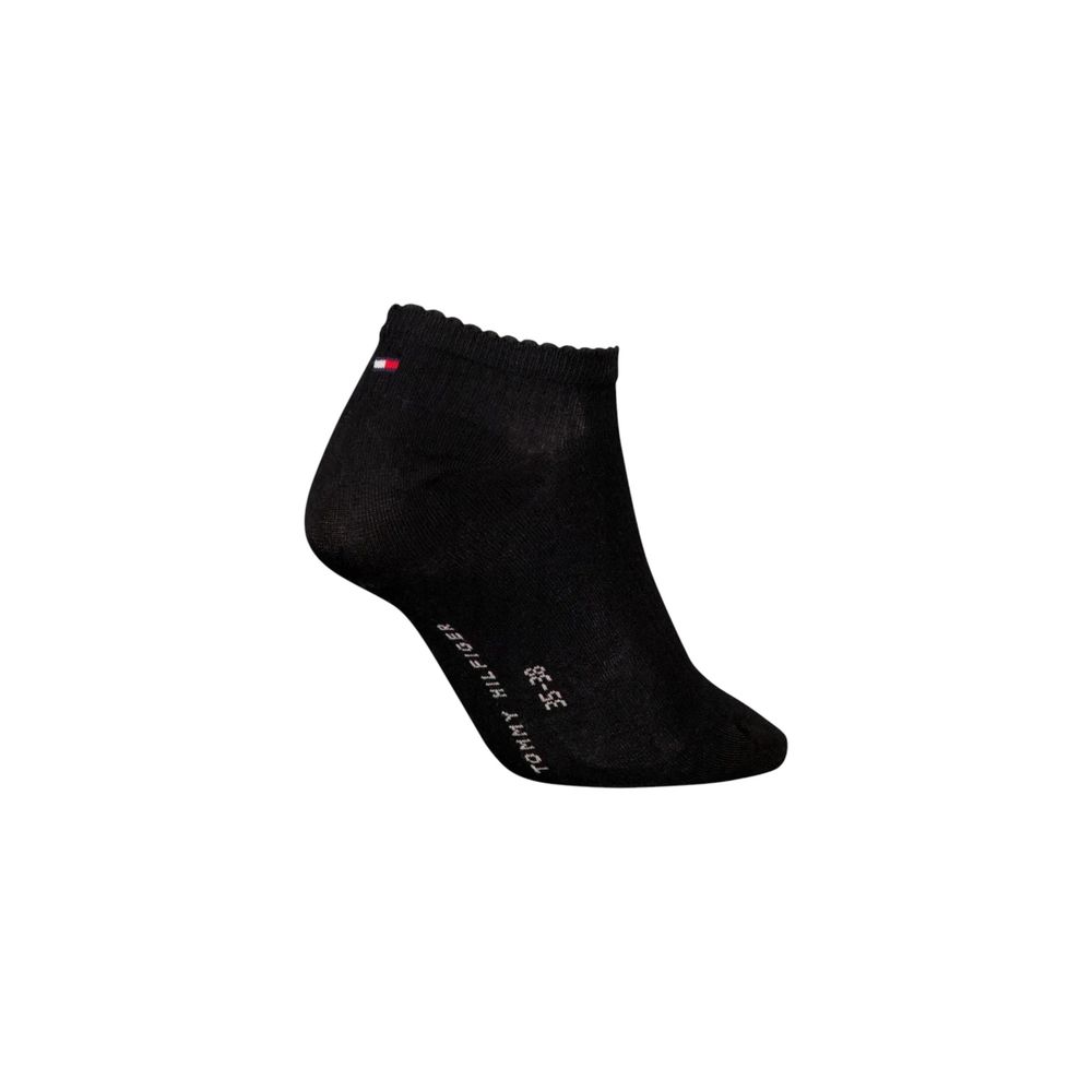 Tommy Hilfiger Black Lyocell Sock