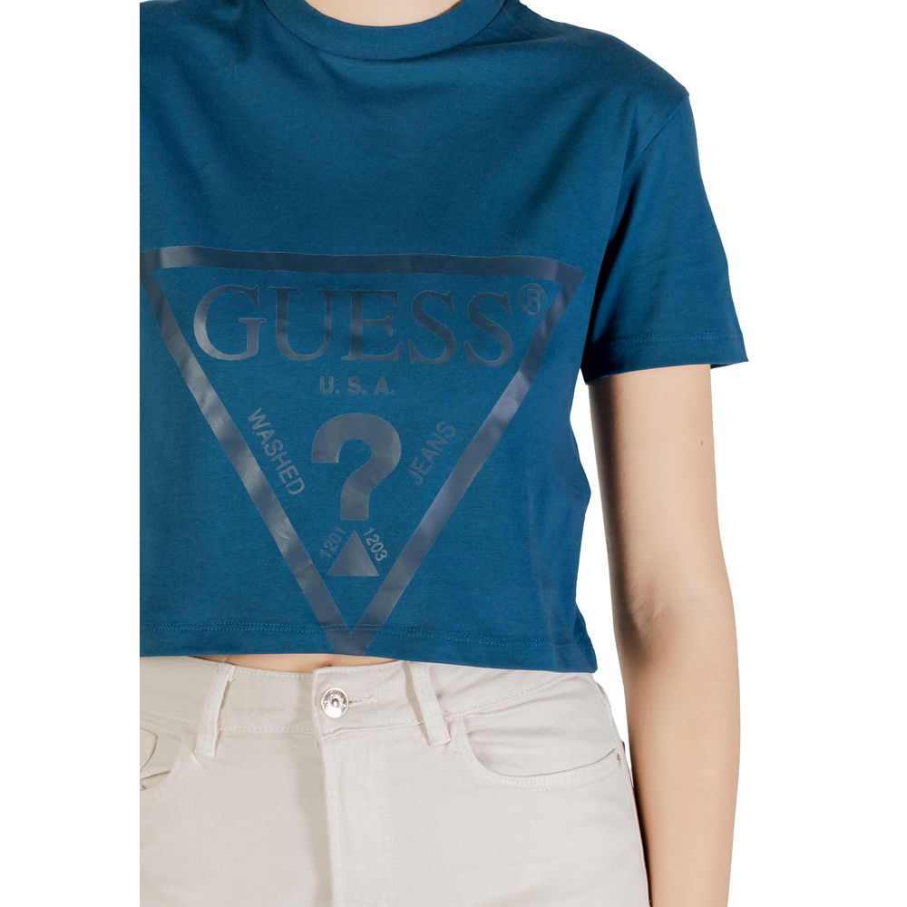 Guess Active Black Cotton T-Shirt