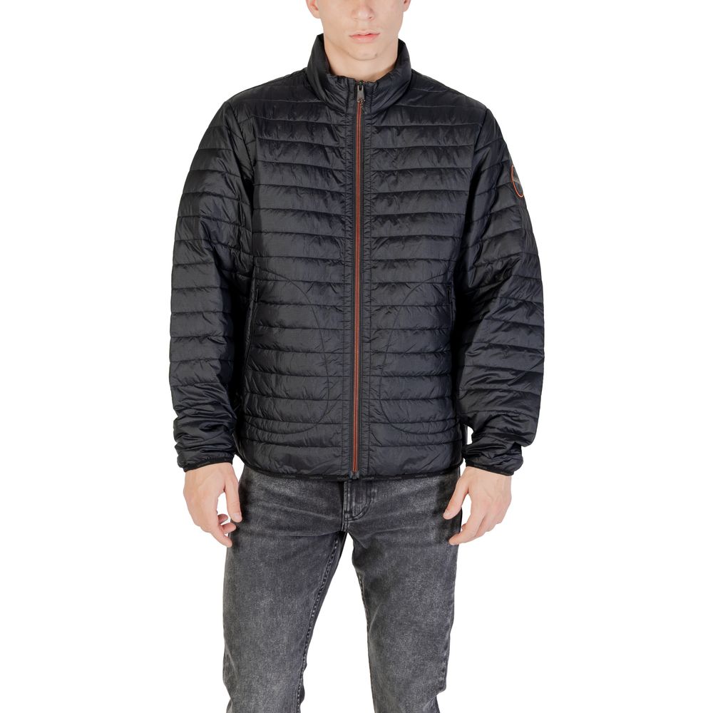 Napapijri Black Polyamide Jackets & Coat