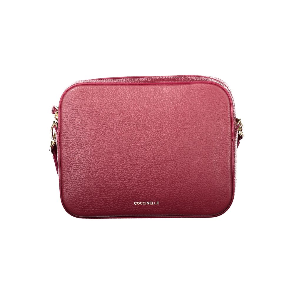 Coccinelle Red Leather Women Handbag