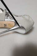 Zapatos de tacón Dolce & Gabbana Silver Shimmers Sandals