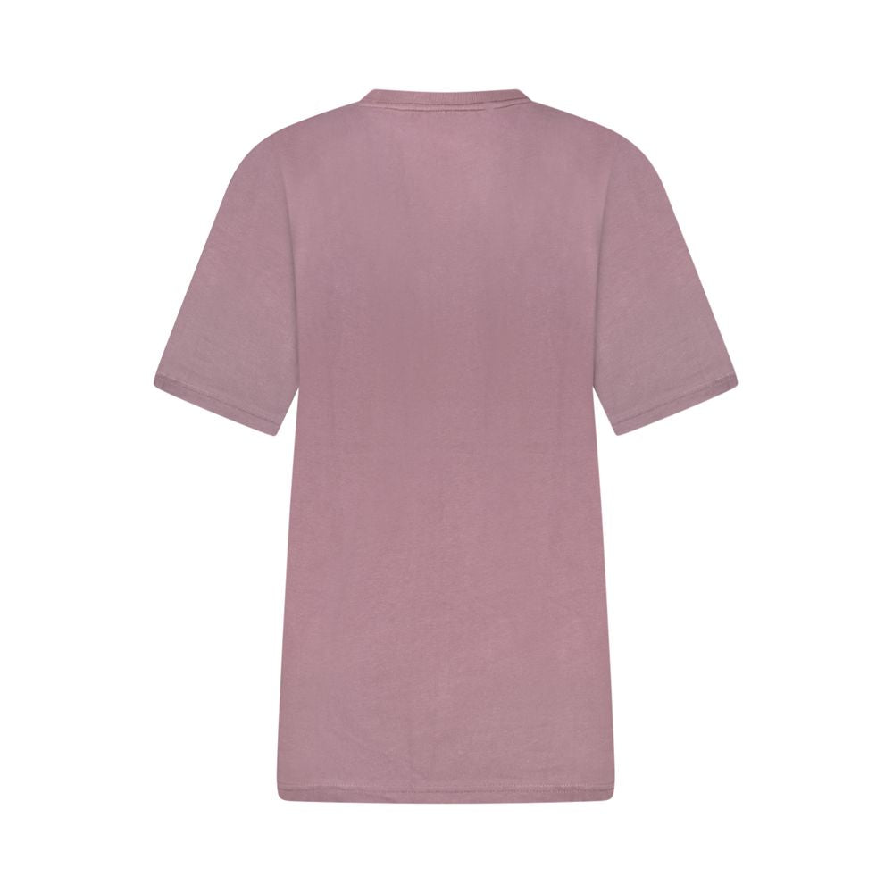 Vans Purple Cotton Women T-Shirt