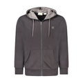 Suéter de algodón negro para hombre Timberland con capucha y cremallera