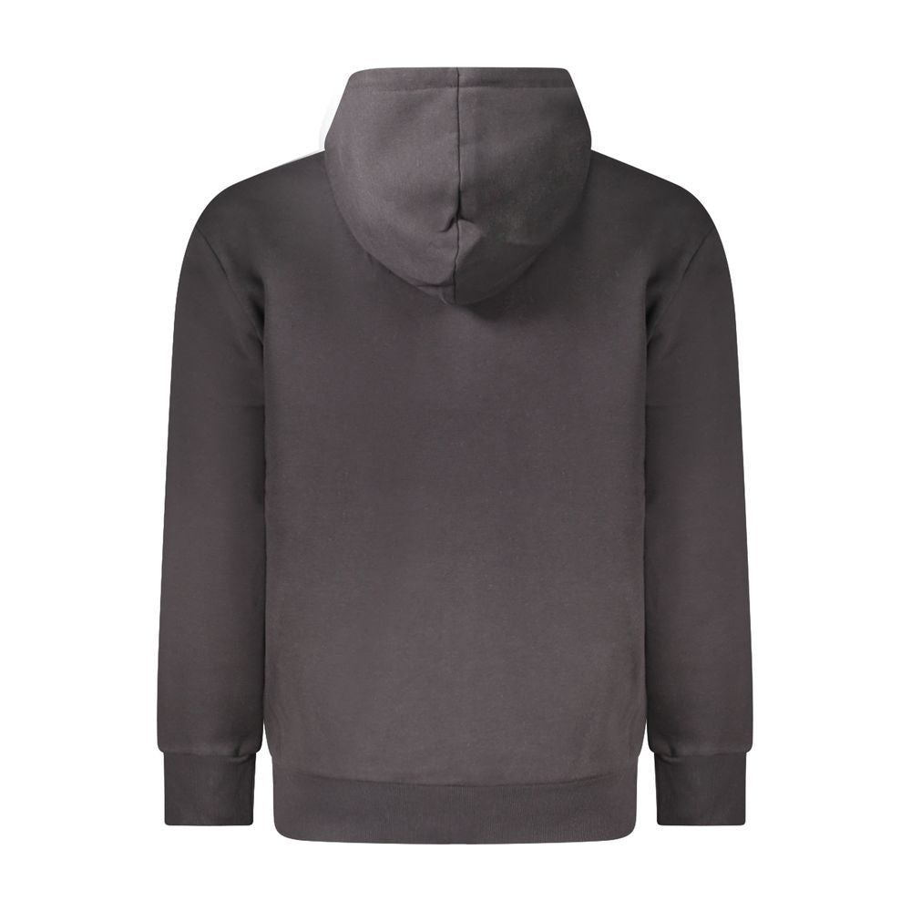 Suéter de algodón negro para hombre Timberland con capucha y cremallera