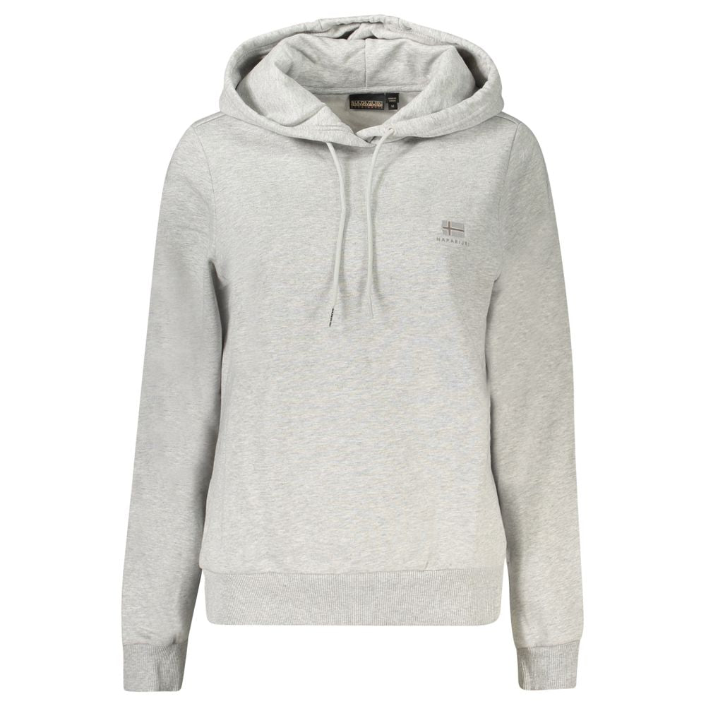 Napapijri Gray Cotton Women Sweater