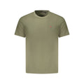 Camiseta verde de algodón Napapijri para hombre