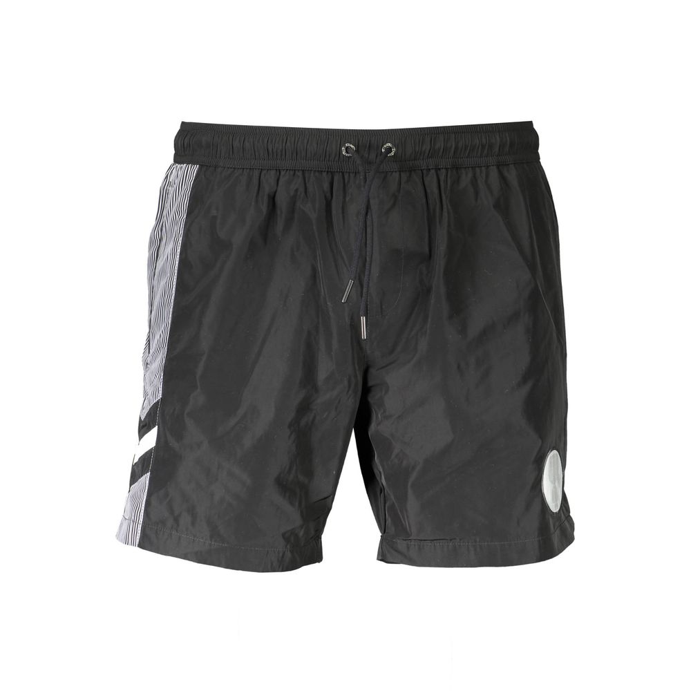 Karl Lagerfeld Black Polyester Swimwear