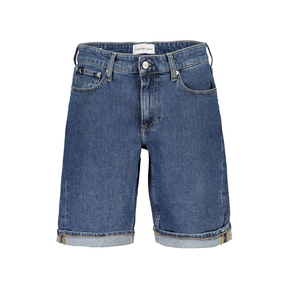 Calvin Klein Blue Cotton Short