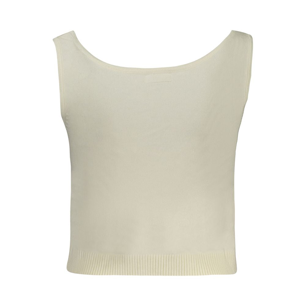 Guess Jeans White Polyester Shirt