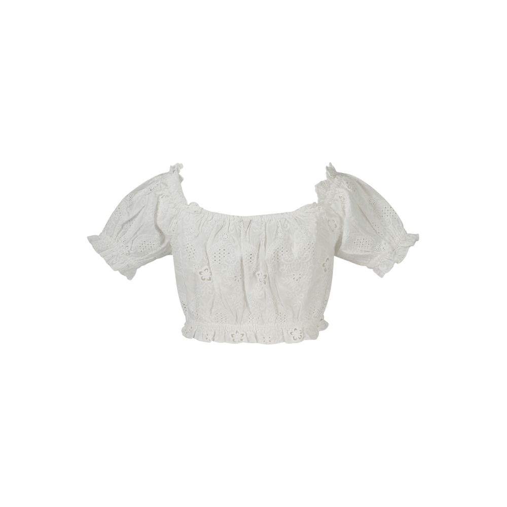 Guess Jeans White Cotton Shirt