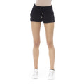Just Cavalli Black Cotton Women Sweatshorts