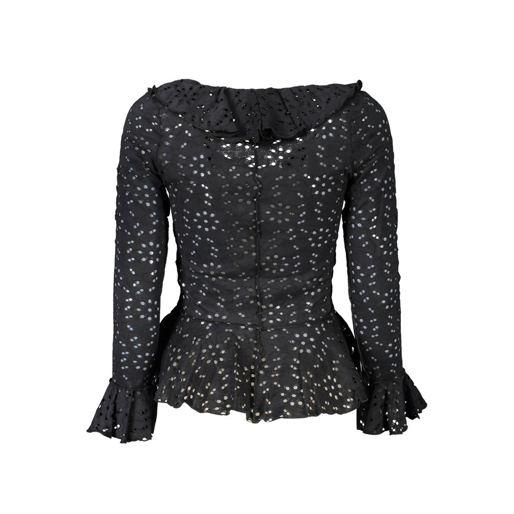 Desigual Black Cotton Shirt