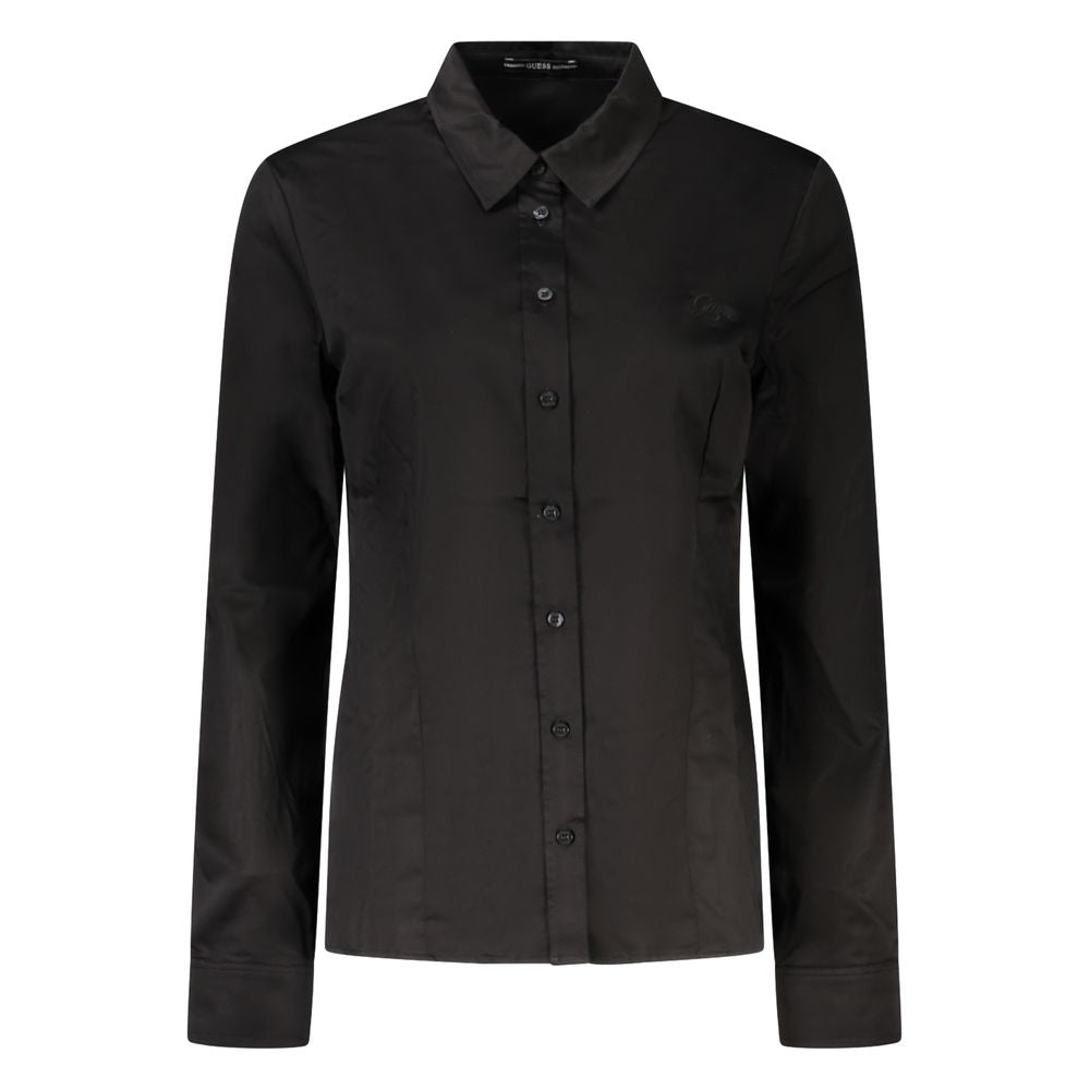 Guess Jeans Black Cotton Shirt