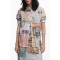 Desigual Beige Cotton Shirt