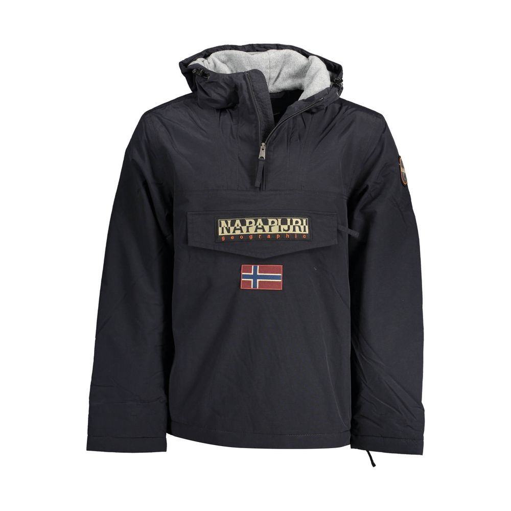 Napapijri Black Polyamide Jackets & Coat