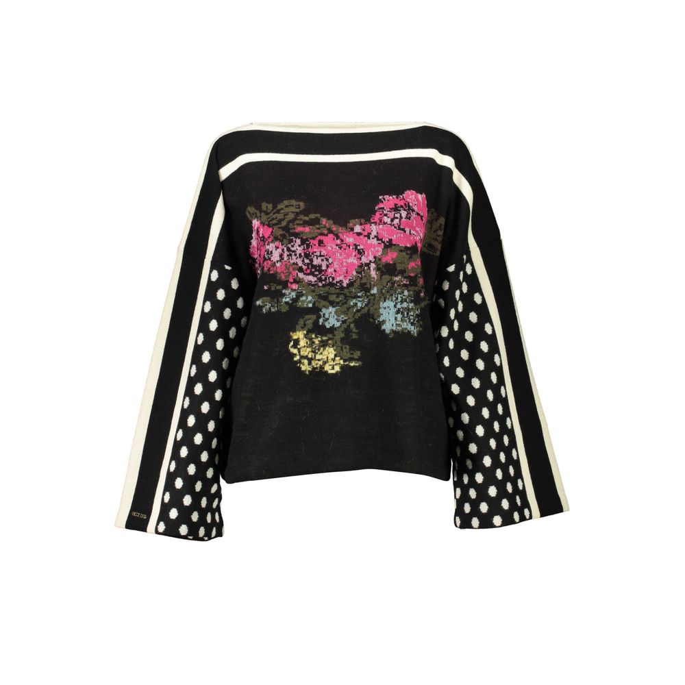 Pull Blugirl en acrylique noir pour femme