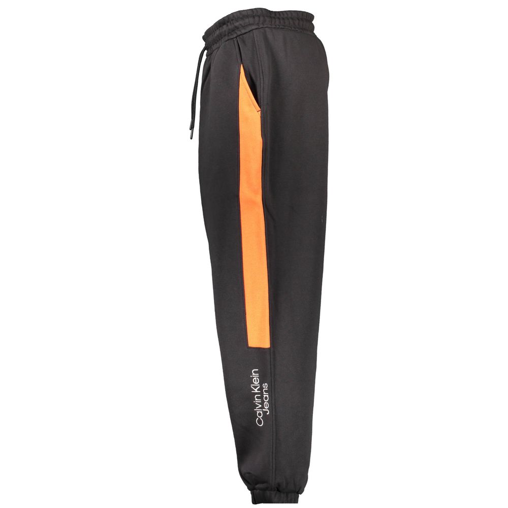 Calvin Klein Black Cotton Pant