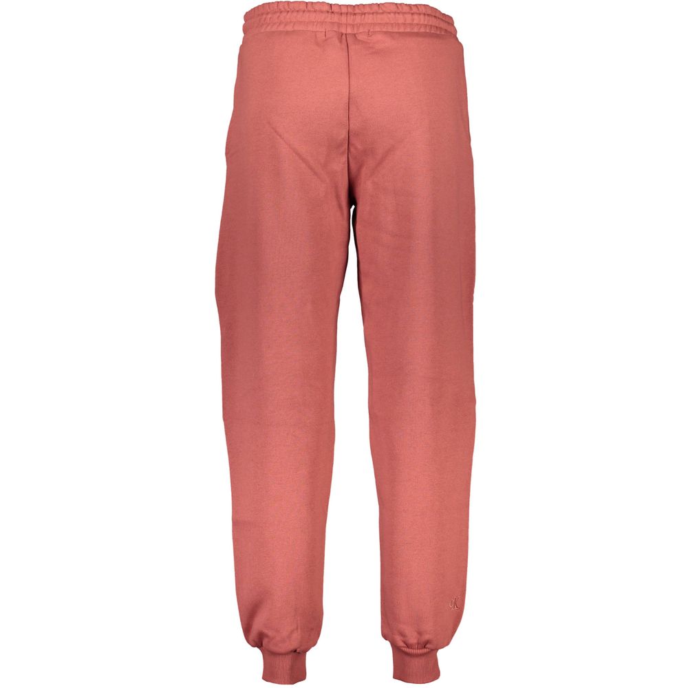 Pantalón Calvin Klein de algodón rojo