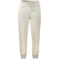Pantalón de algodón gris Calvin Klein