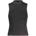 Guess Jeans Black Cotton Tank Top