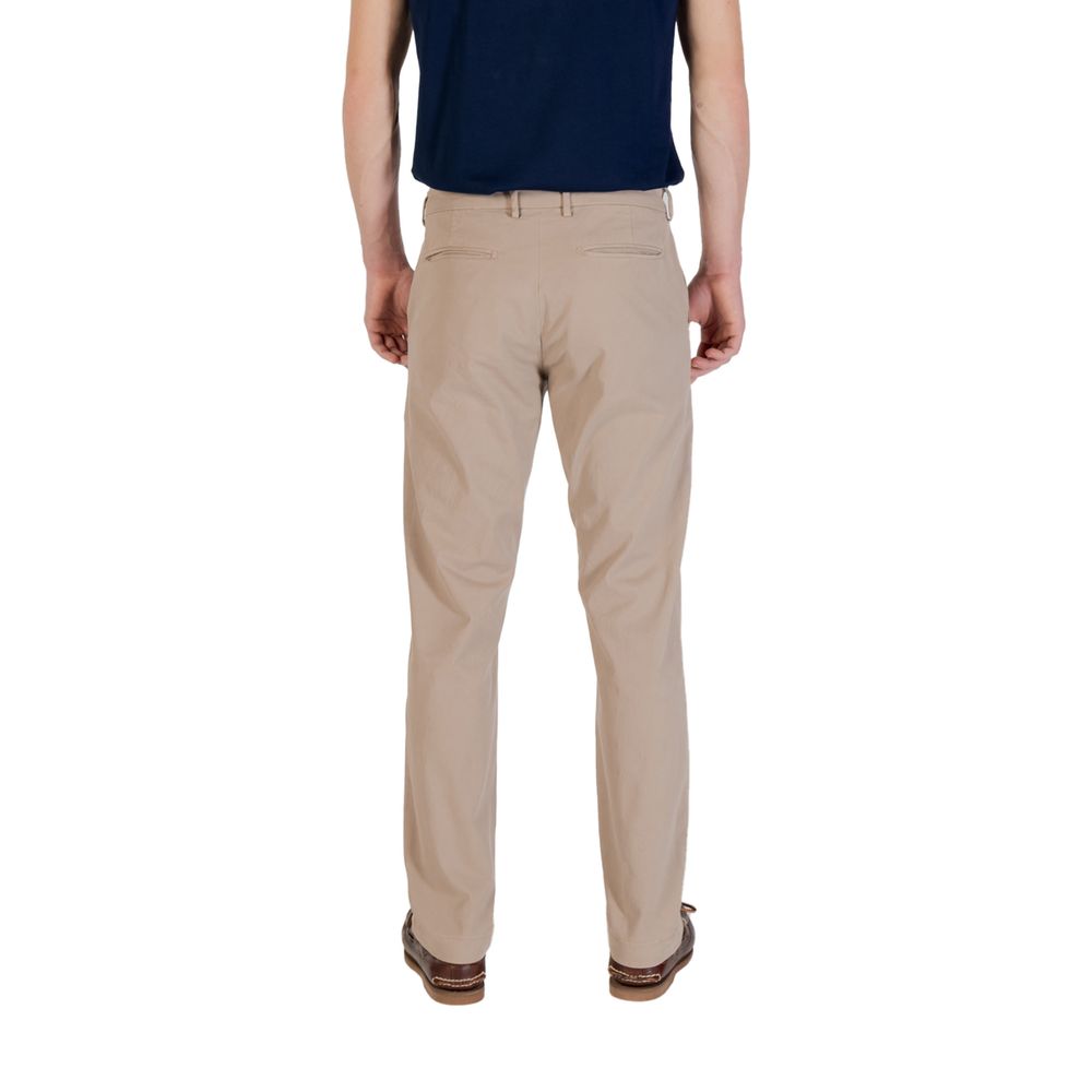 Borghese Beige Cotton Skinny Pant