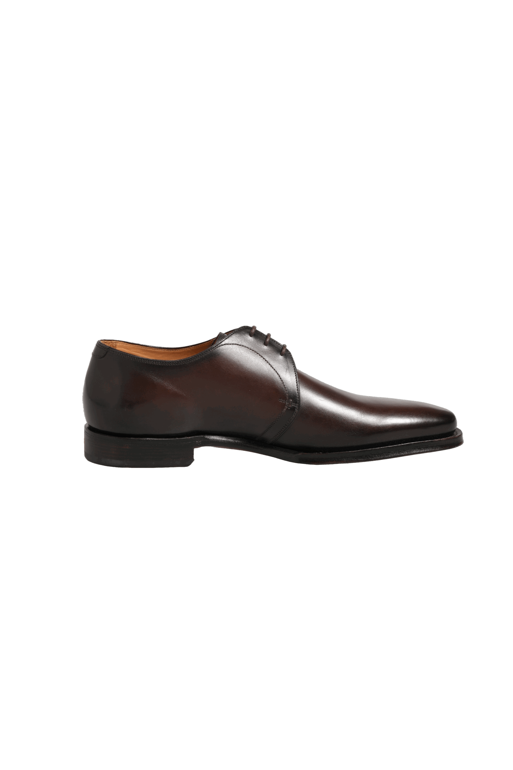 Dolce & Gabbana Brown Leather Lace Up Dress Men Derby Shoes