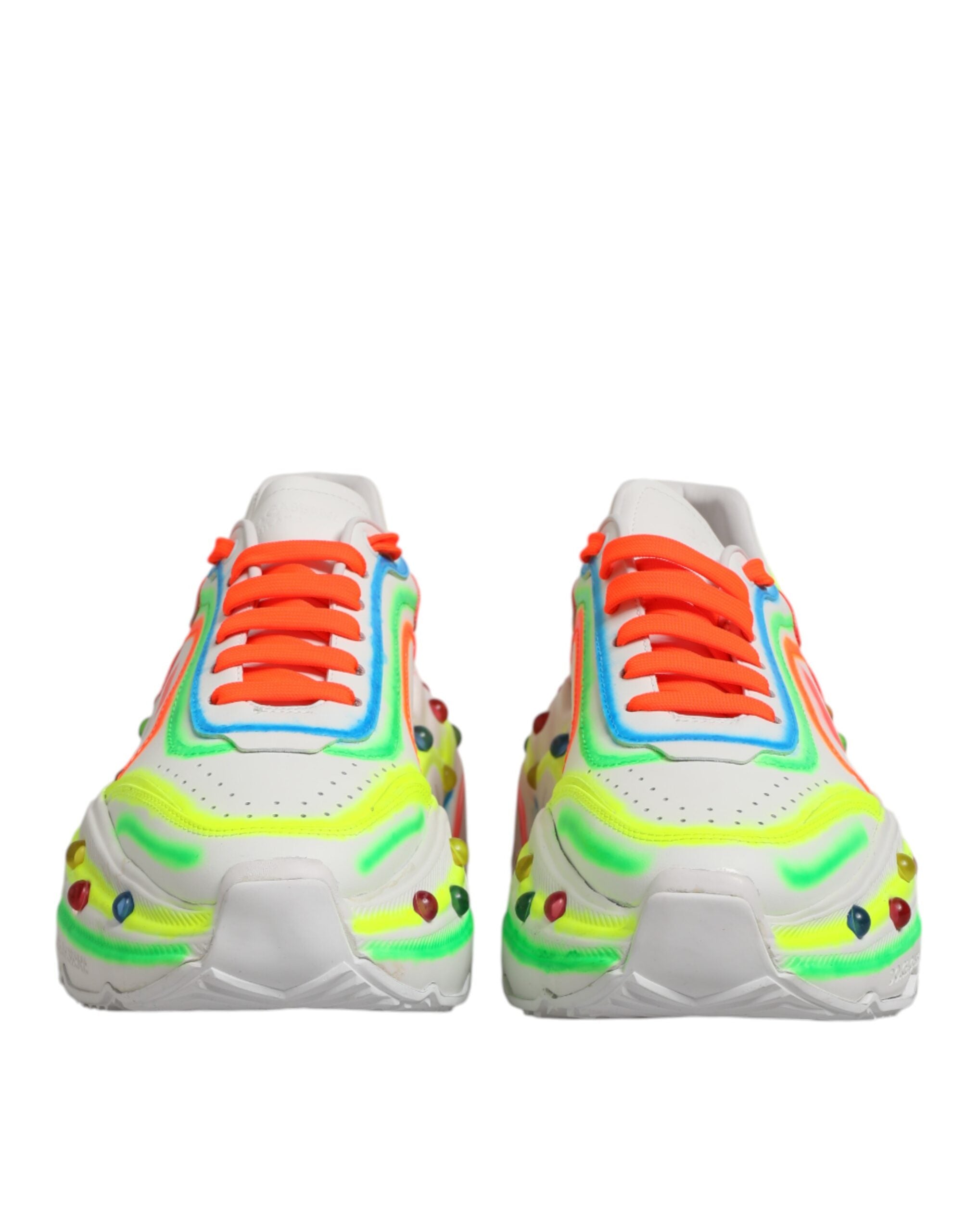 Dolce & Gabbana Multicolor Daymaster Low Top Sneakers Shoes