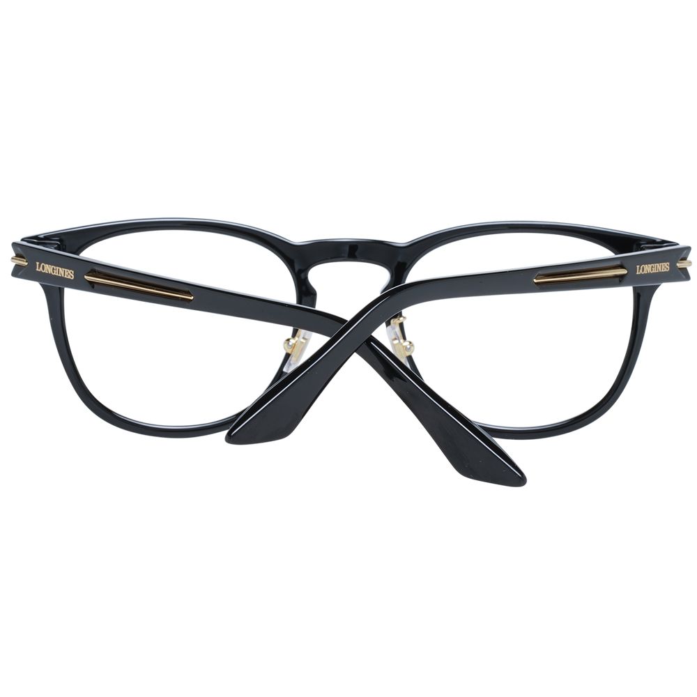 Longines Black Plastic Glasses (Frames)