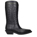 Christian Dior Black Leather Ankle Boots