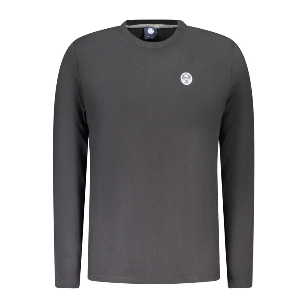 North Sails Black Cotton T-Shirt