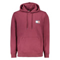 Sudadera de algodón roja Tommy Hilfiger