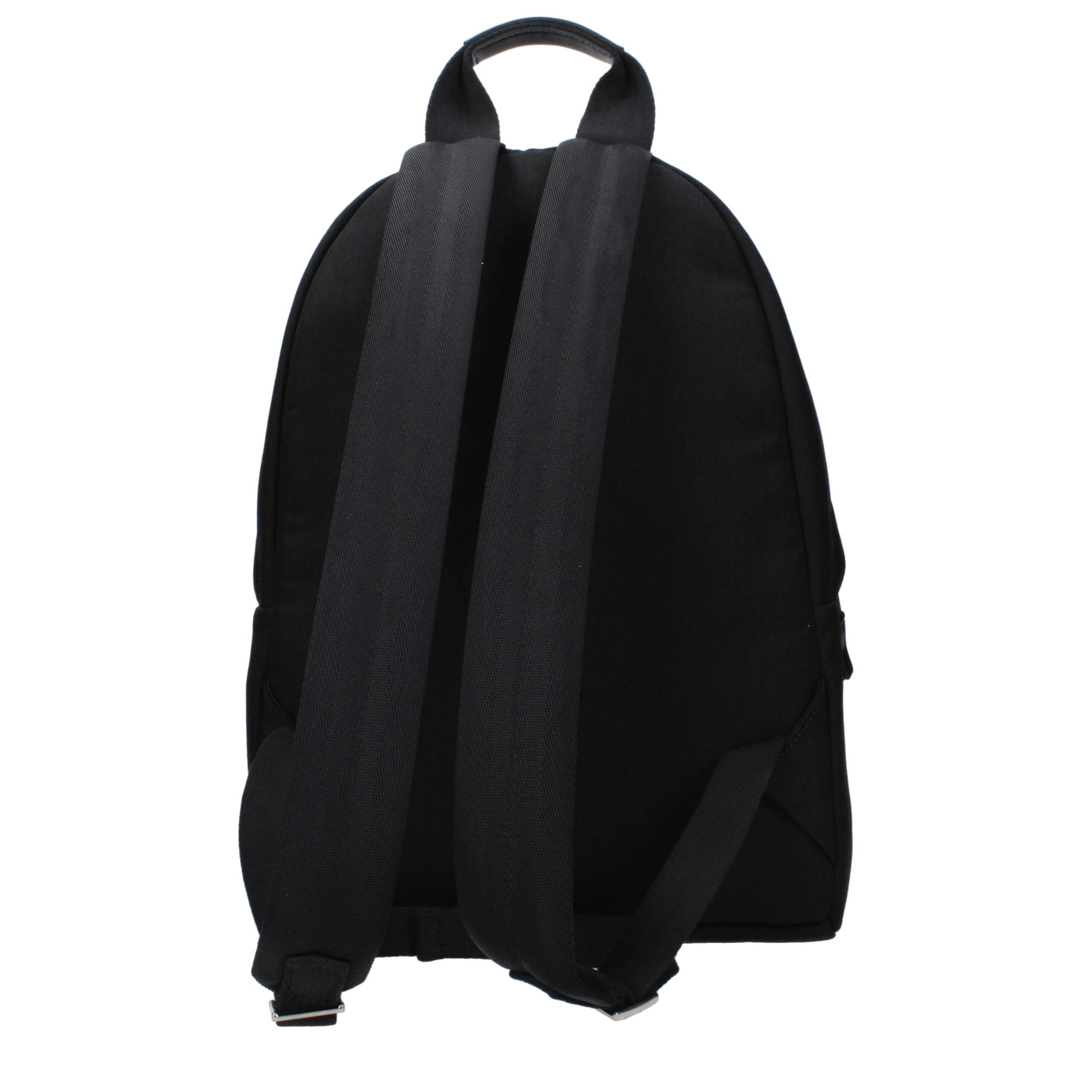 Palm Angels Black Fabric Backpacks