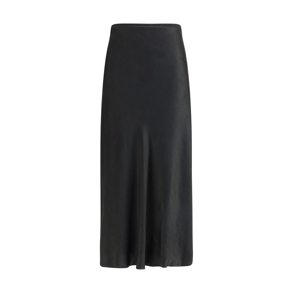 Margiela Satin Midi Skirt